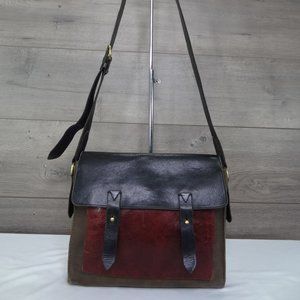 Madewell Black and Brown Shoulder Bag